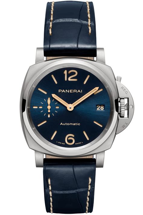 panerai 38mm blue